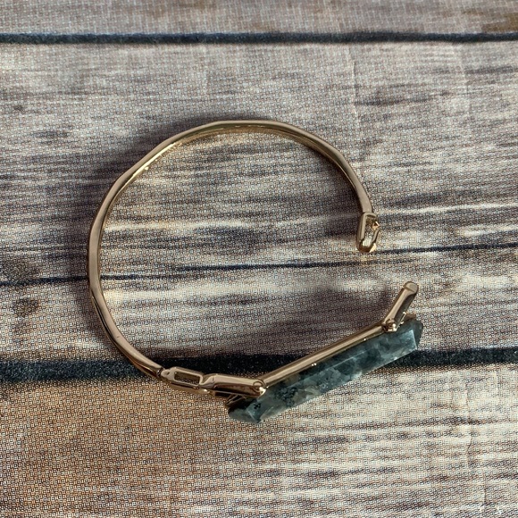 Stella & Dot Rose Gold Stone Rebel Bracelet - Picture 7 of 7